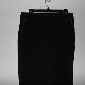 Black Alfani Pencil Skirt